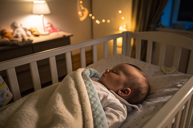 baby is sleeping